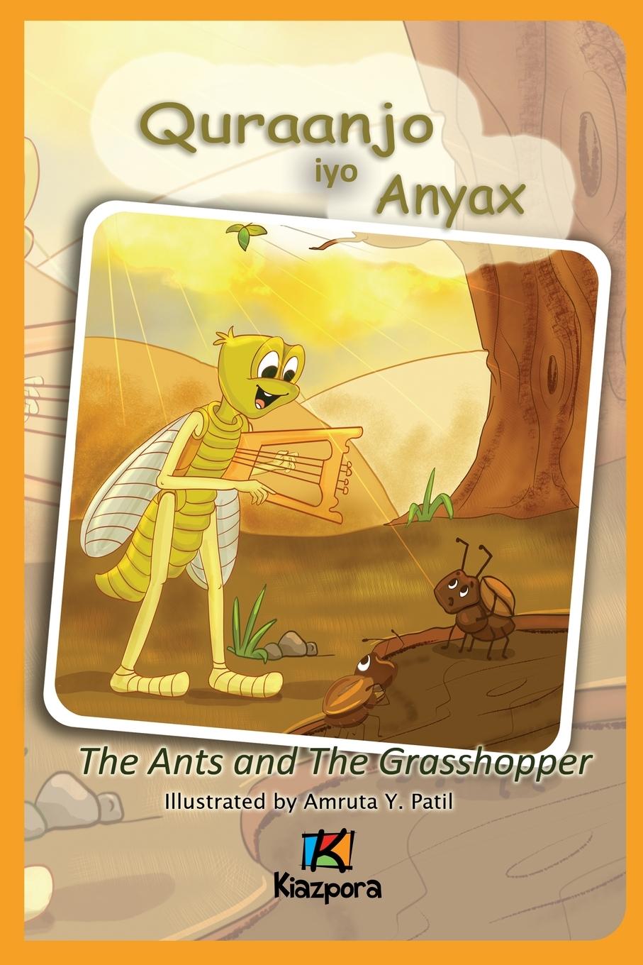 Kniha Quraanjo iyo Anyax - The Ants and The Grasshopper - Somali Children's Book 
