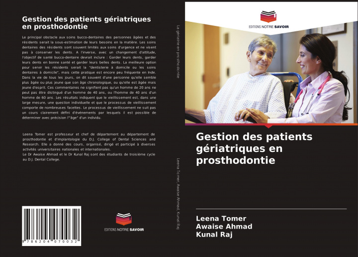 Книга Gestion des patients geriatriques en prosthodontie Awaise Ahmad