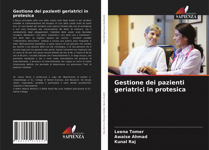 Könyv Gestione dei pazienti geriatrici in protesica Awaise Ahmad