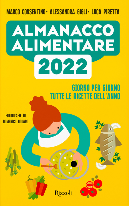 Kniha Alamanacco alimentare 2022 Marco Consentino