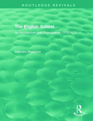 Boek English School Malcolm Seaborne