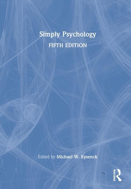Kniha Simply Psychology Eysenck