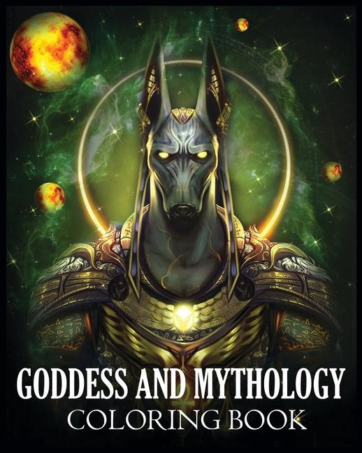 Kniha Goddess and Mythology Coloring Book DREAMTERIONS