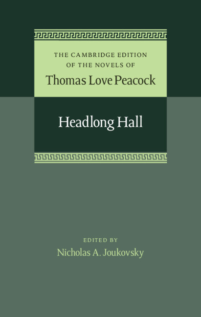 Knjiga Headlong Hall Thomas Love Peacock