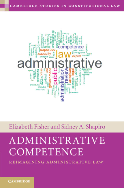 Buch Administrative Competence Elizabeth (University of Oxford) Fisher