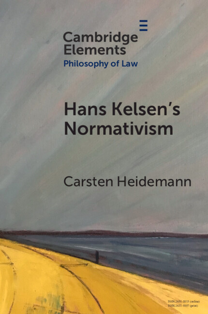 Kniha Hans Kelsen's Normativism Carsten Heidemann