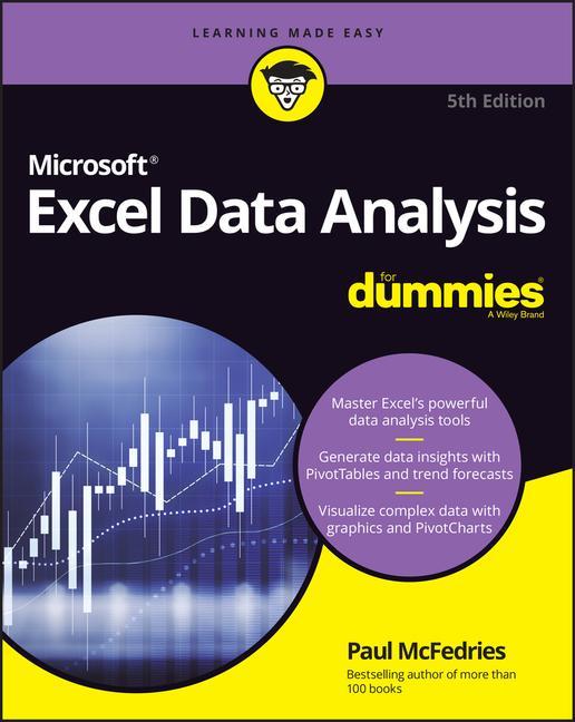 Książka Excel Data Analysis For Dummies, 5th Edition Paul McFedries