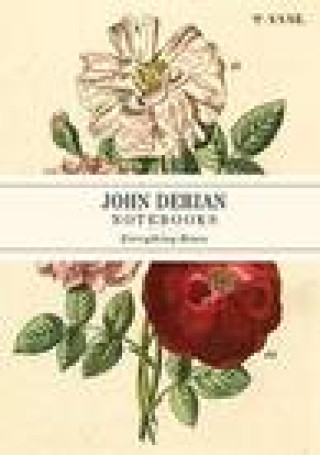 Naptár/Határidőnapló John Derian Paper Goods: Everything Roses Notebooks John Derian