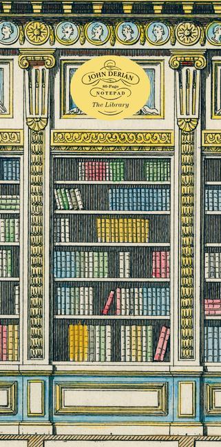Календар/тефтер John Derian Paper Goods: The Library Notepad John Derian