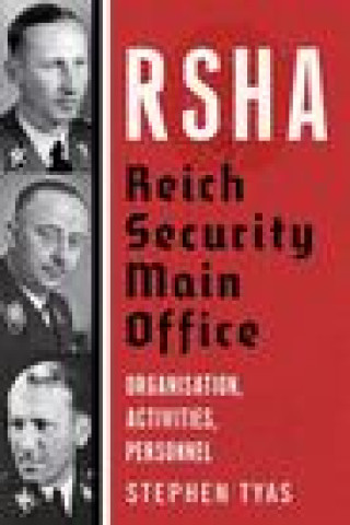 Carte RSHA Reich Security Main Office TYAS  STEPHEN