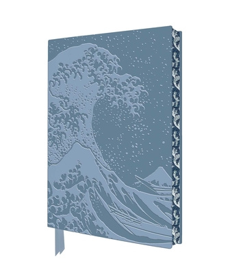 Naptár/Határidőnapló Hokusai: Great Wave Artisan Art Notebook (Flame Tree Journals) 