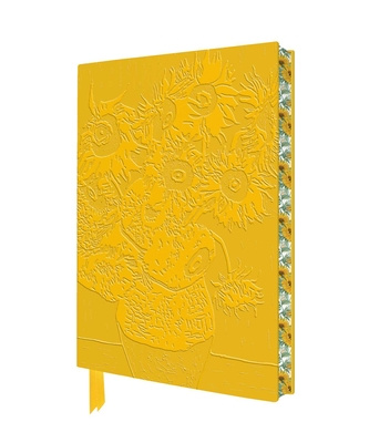 Naptár/Határidőnapló Vincent van Gogh: Sunflowers Artisan Art Notebook (Flame Tree Journals) 