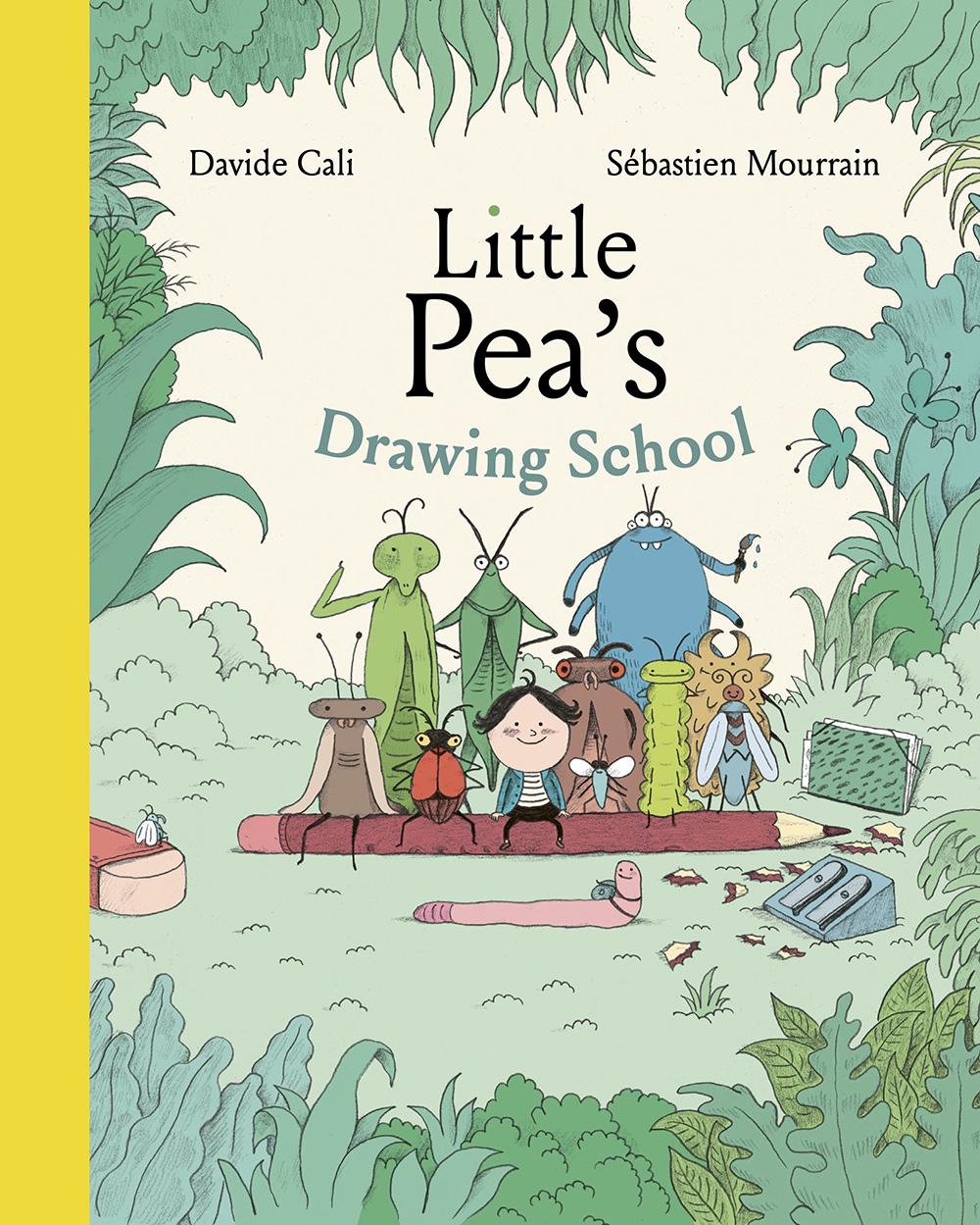 Kniha Little Pea's Drawing School Sébastien Mourrain