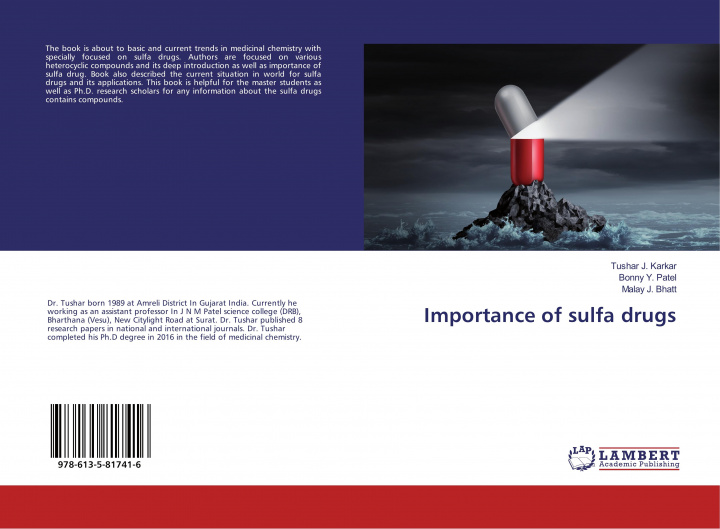 Kniha Importance of sulfa drugs Bonny Y. Patel