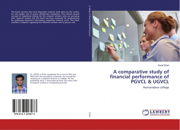 Kniha A comparative study of financial performance of PGVCL & UGVCL Keval Shah