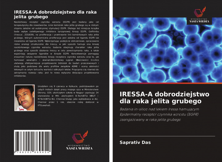 Kniha IRESSA-A dobrodziejstwo dla raka jelita grubego 