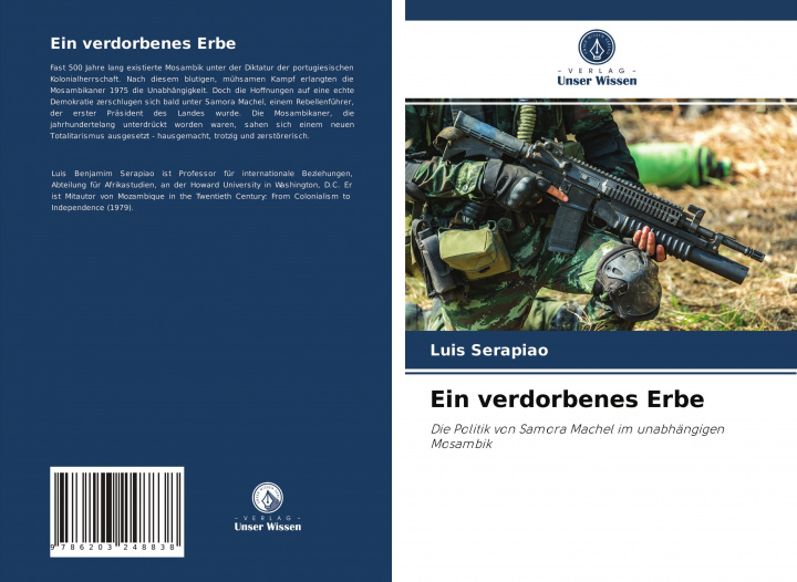 Boek verdorbenes Erbe Luis Serapiao