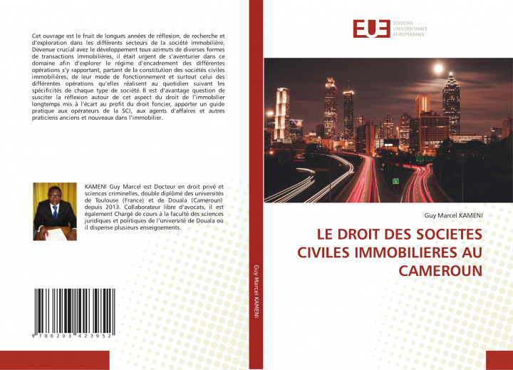 Книга Droit Des Societes Civiles Immobilieres Au Cameroun 
