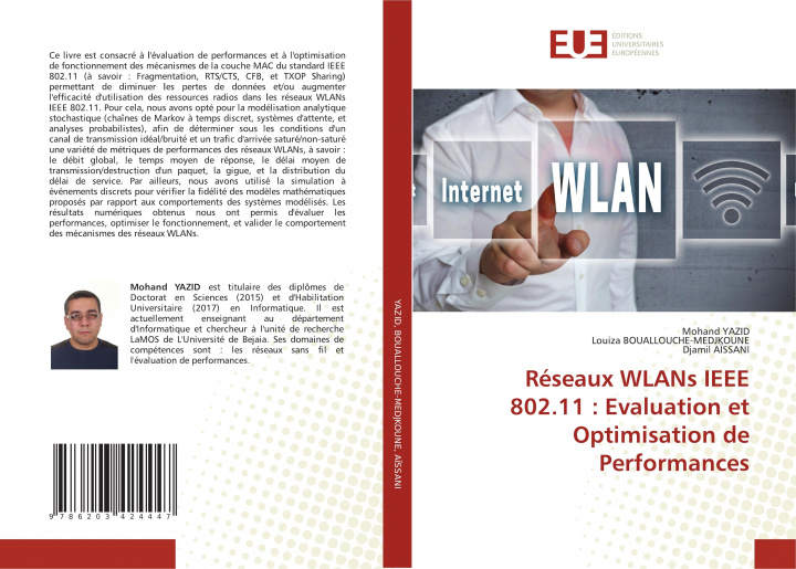 Kniha Reseaux WLANs IEEE 802.11 Louiza Bouallouche-Medjkoune
