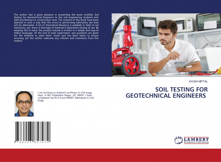 Książka SOIL TESTING FOR GEOTECHNICAL ENGINEERS 