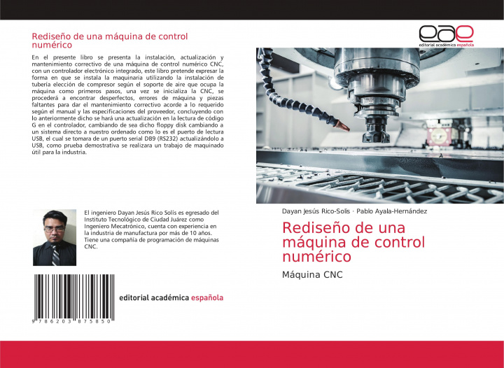 Könyv Rediseno de una maquina de control numerico Pablo Ayala-Hernández