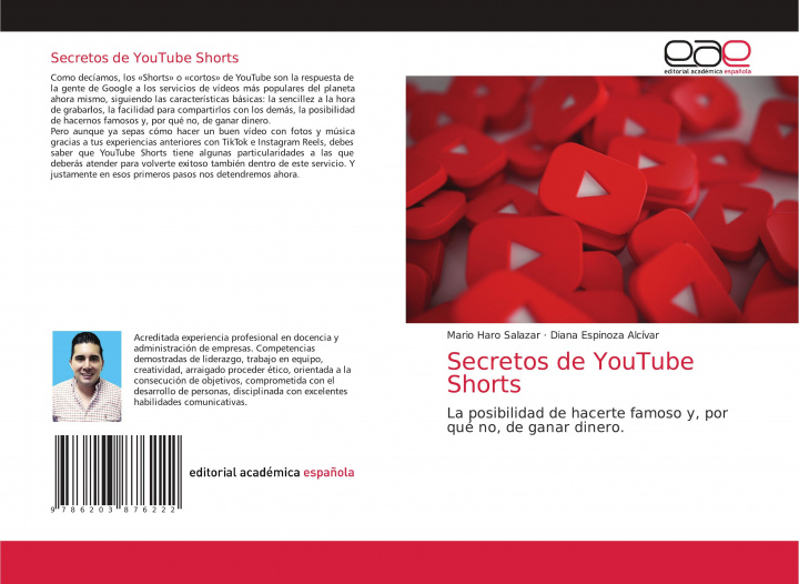 Knjiga Secretos de YouTube Shorts Diana Espinoza Alcívar