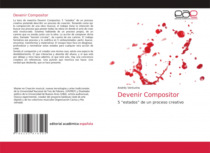 Knjiga Devenir Compositor Andrés Venturino