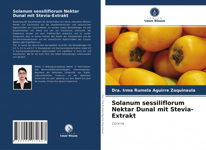 Carte Solanum sessiliflorum Nektar Dunal mit Stevia-Extrakt 