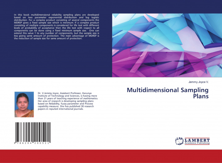 Knjiga Multidimensional Sampling Plans Jemmy Joyce V.
