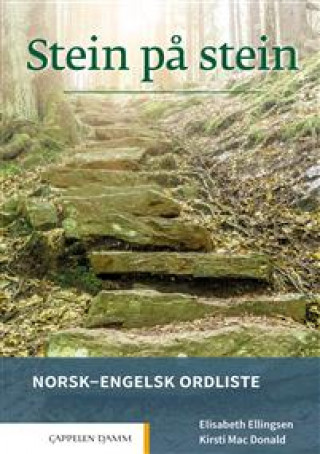 Kniha Stein på stein. Norsk-engelsk ordliste Elisabeth Ellingsen