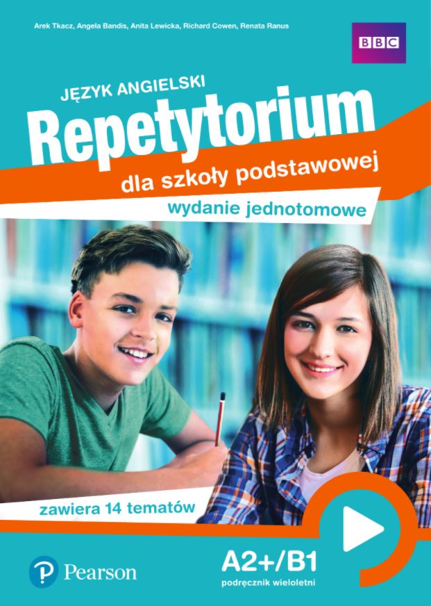 Książka Język angielski Repetytorium dla szkoły podstawowej A2+/B1 Wydanie jednotomowe Podręcznik Opracowanie Zbiorowe