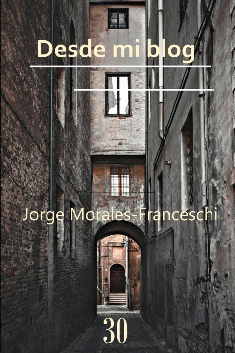 Knjiga Desde mi blog Morales - Franceschi Jorge Morales - Franceschi