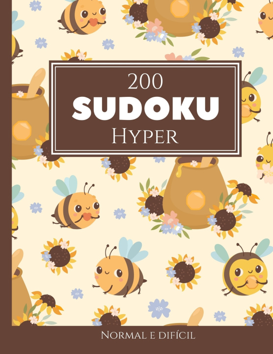 Knjiga 200 Sudoku Hyper normal e dificil Vol. 11 Media PT Morari Media PT