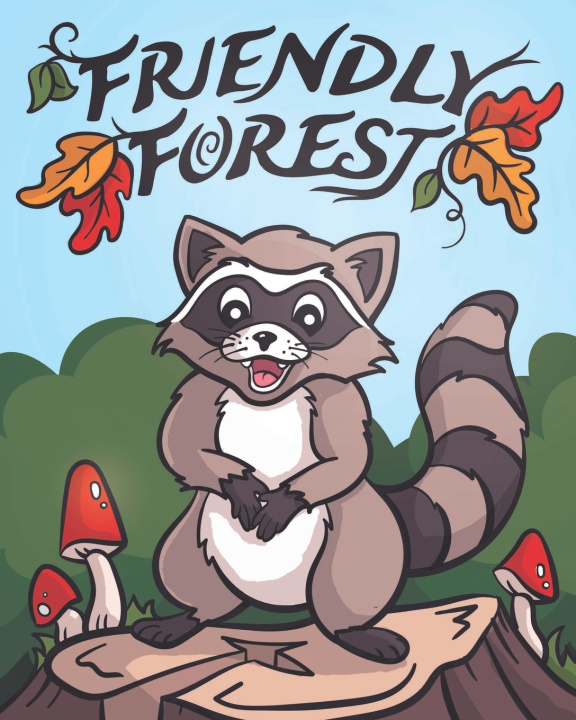 Book Friendly Forest Toy Rocket 3D