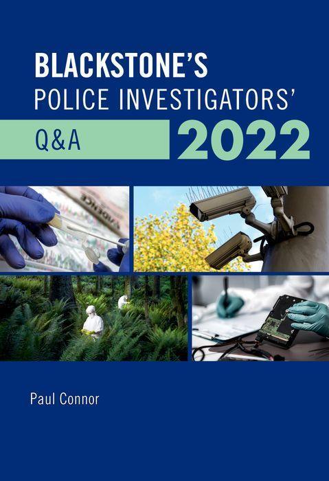 Könyv Blackstone's Police Investigators' Q&A 2022 