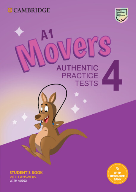 Kniha A1 Movers 4 Student's Book with Answers with Audio with Resource Bank: Authentic Practice Tests 