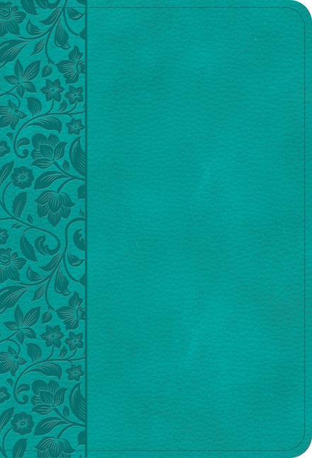 Книга NASB Large Print Compact Reference Bible, Teal Leathertouch 