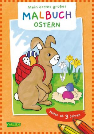 Carte Mein erstes großes Malbuch: Ostern 
