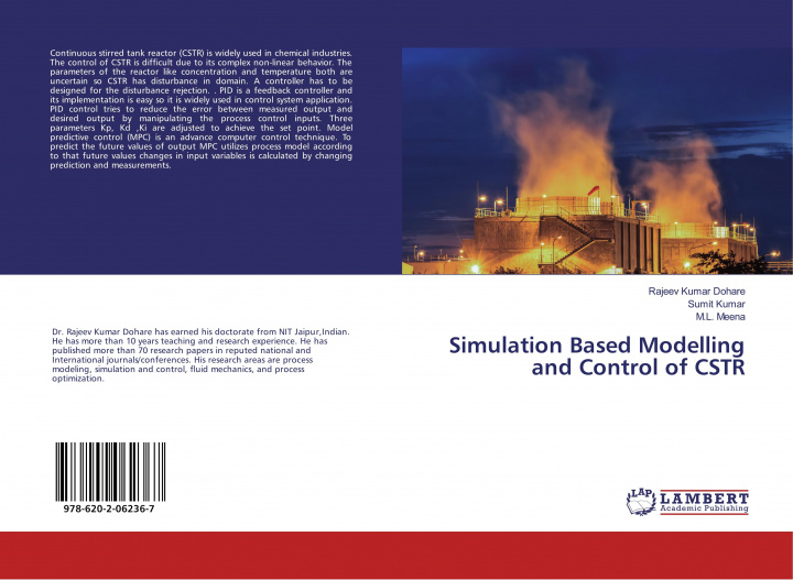 Книга Simulation Based Modelling and Control of CSTR Sumit Kumar