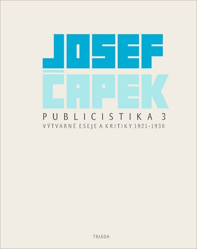 Kniha Publicistika 3 Josef Čapek