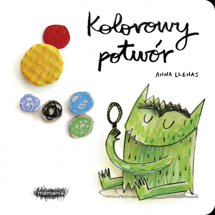 Βιβλίο Kolorowy potwór. Książka kartonowa Anna Llenas