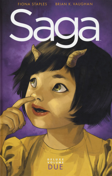 Kniha Saga deluxe Brian K. Vaughan