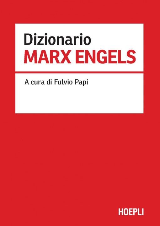 Kniha Dizionario Marx Engels 