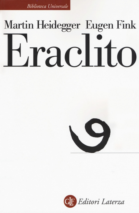 Kniha Eraclito Martin Heidegger