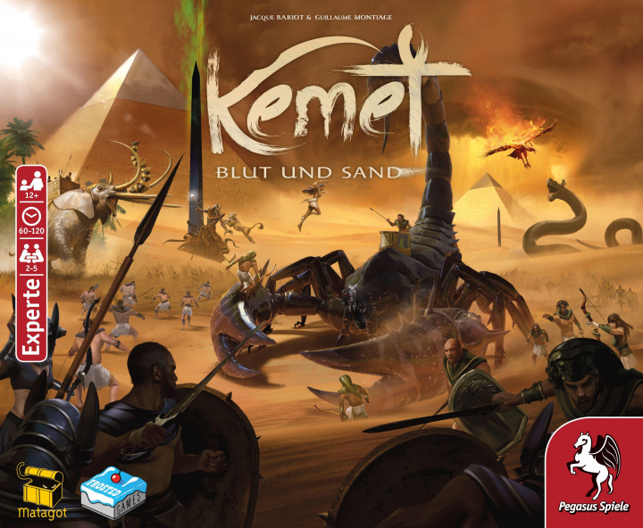 Hra/Hračka Kemet - Blut und Sand (Frosted Games) 