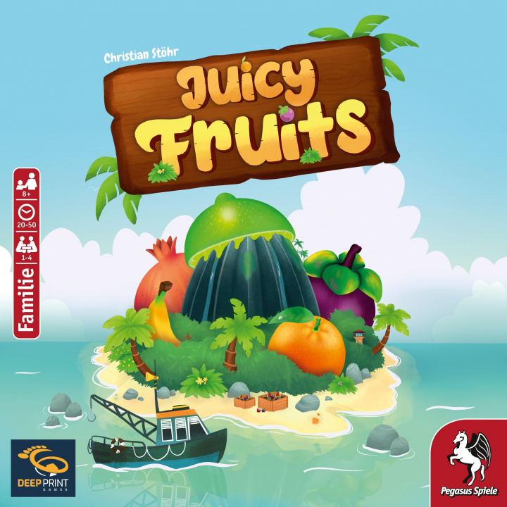 Joc / Jucărie Juicy Fruits (Deep Print Games) 