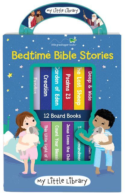 Kniha My Little Library: Bedtime Bible Stories (12 Board Books) Publications International Ltd
