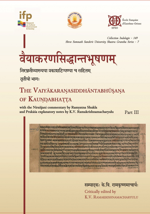 Kniha The Vaiyakaranasiddhantabhussanna of Kaundabhatta Ramakrishnamacharyulu
