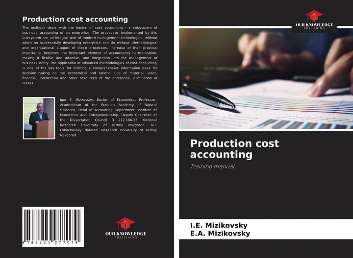 Knjiga Production cost accounting E. A. Mizikovsky