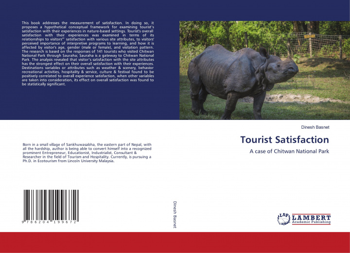 Knjiga Tourist Satisfaction Dinesh Basnet